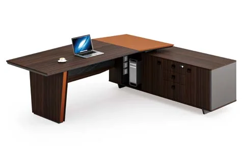 Executive desk LA-610-24 – 2400 mm (Dark walnut (M045))