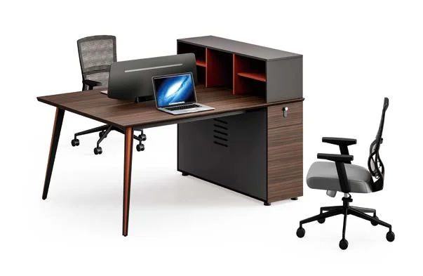 Poste de travail LA-621A – 1540 mm (Noyer foncé (M045))
