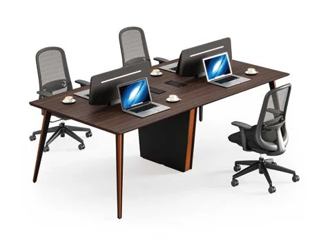 Workstation LA-624 – 2400 mm (Dark walnut (M045))