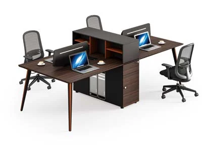 Workstation LA-626 – 2800 mm (Dark walnut (M045))