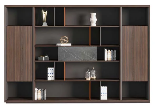 Storage cabinet LA-640 – 3000 mm (Dark walnut (M045))