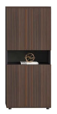 Armoire de rangement LA-644 – 800 mm (Noyer foncé (M045))