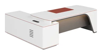 Executive desk LC-901 – 2400 mm (White ivoire)
