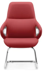 [AMBITION-AM-2502C] Visitor chair AM 2502C – cantilever base, PU leather