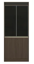 Armoire de rangement LB-842 – 840 mm (Bois foncé (M047))