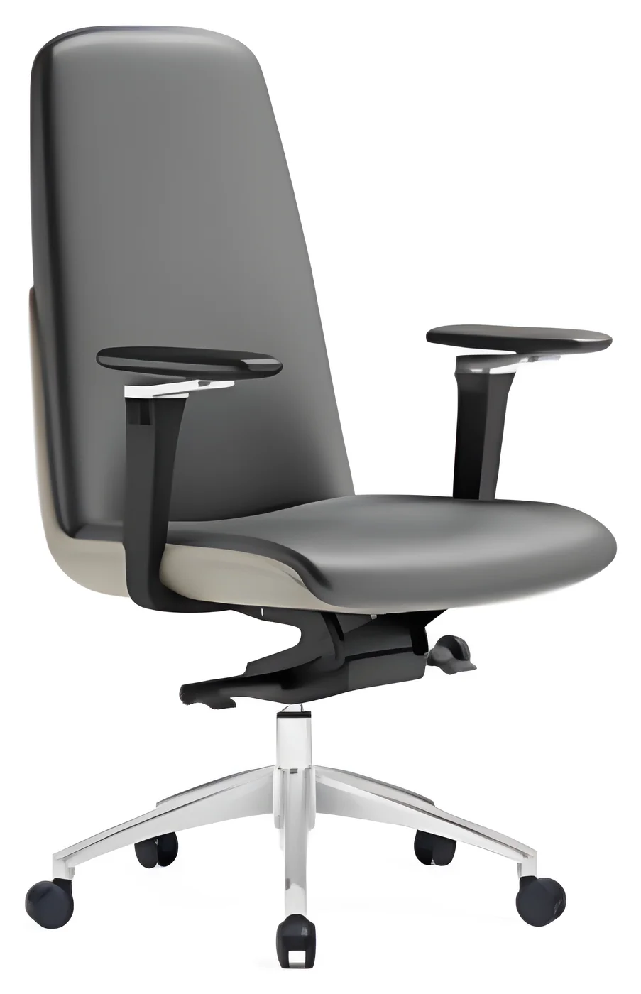 [AMBITION-AM-2508B] Medium back executive chair AM 2508B – PU leather