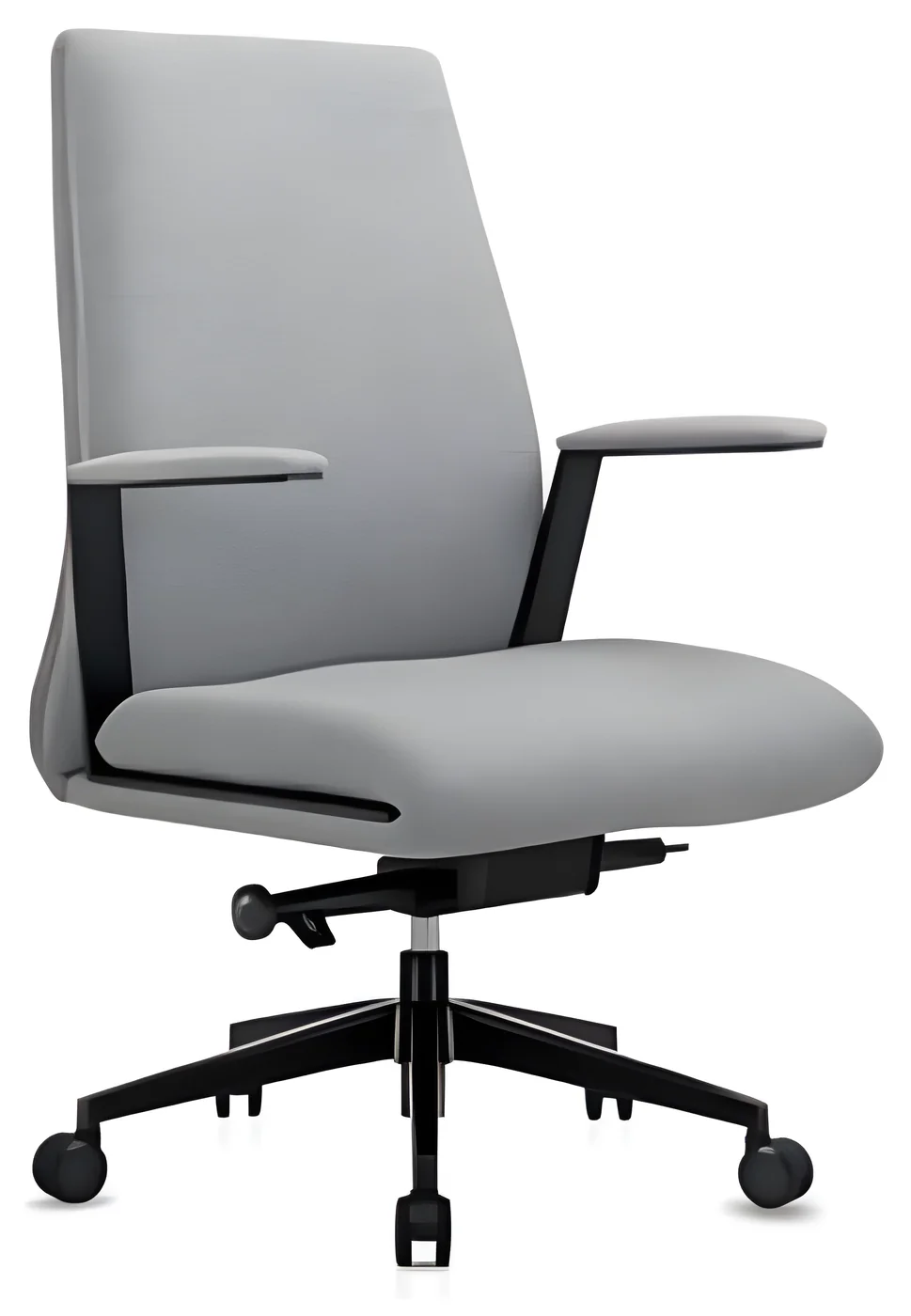 Medium back executive chair AM 2503B – fabric (Green anis)