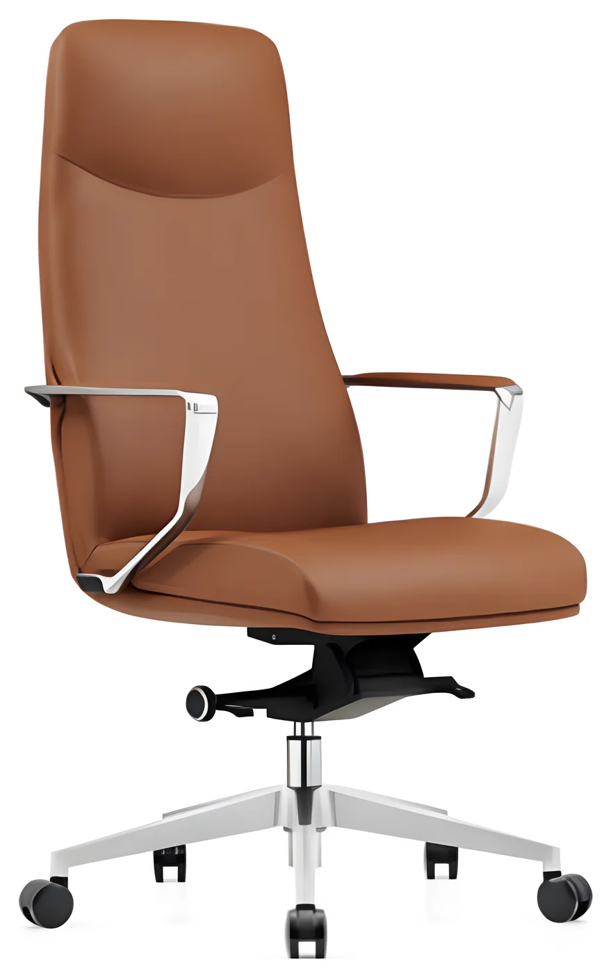 [AMBITION-AM-2402A] Fauteuil de direction AM 2402A – dossier haut, cuir PU