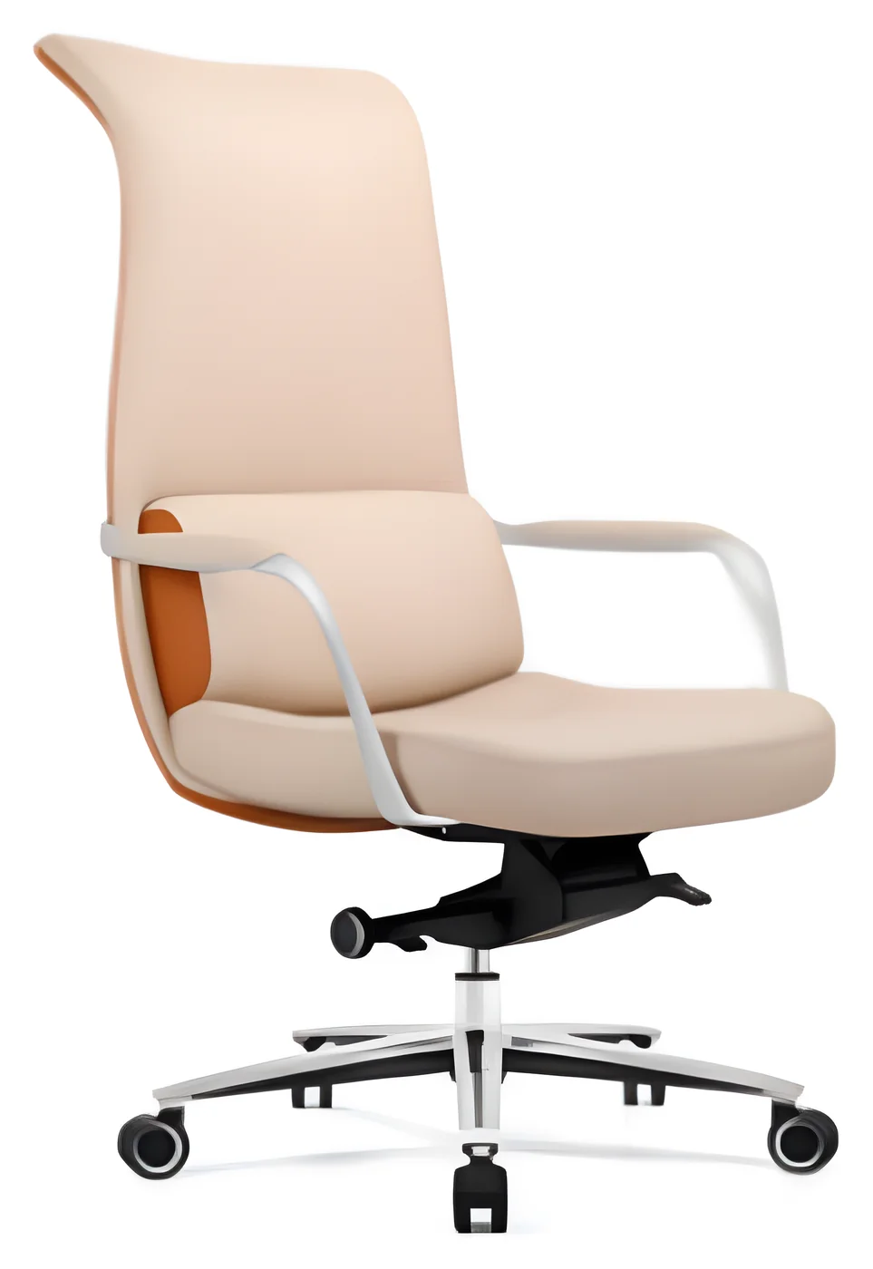 [AMBITION-AM-2307B] Fauteuil de direction AM 2307B – dossier moyen, cuir PU