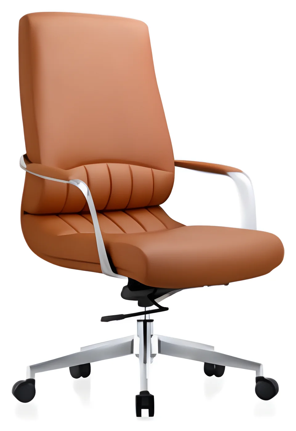 [AMBITION-AM-2313B] Fauteuil de direction AM 2313B – dossier moyen, cuir PU