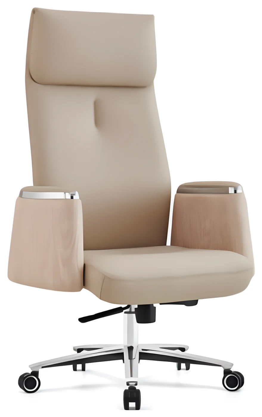 [AMBITION-AM-2325A-S] High back executive chair AM 2325A-S – PU leather, integrated headrest