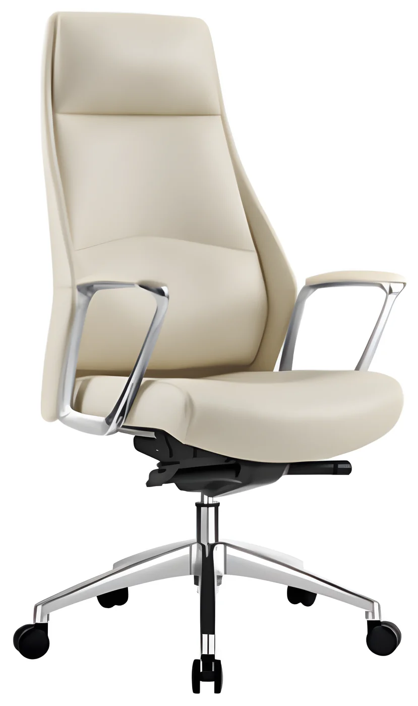[AMBITION-AM-1902A] Fauteuil de direction AM 1902A – dossier haut, cuir PU