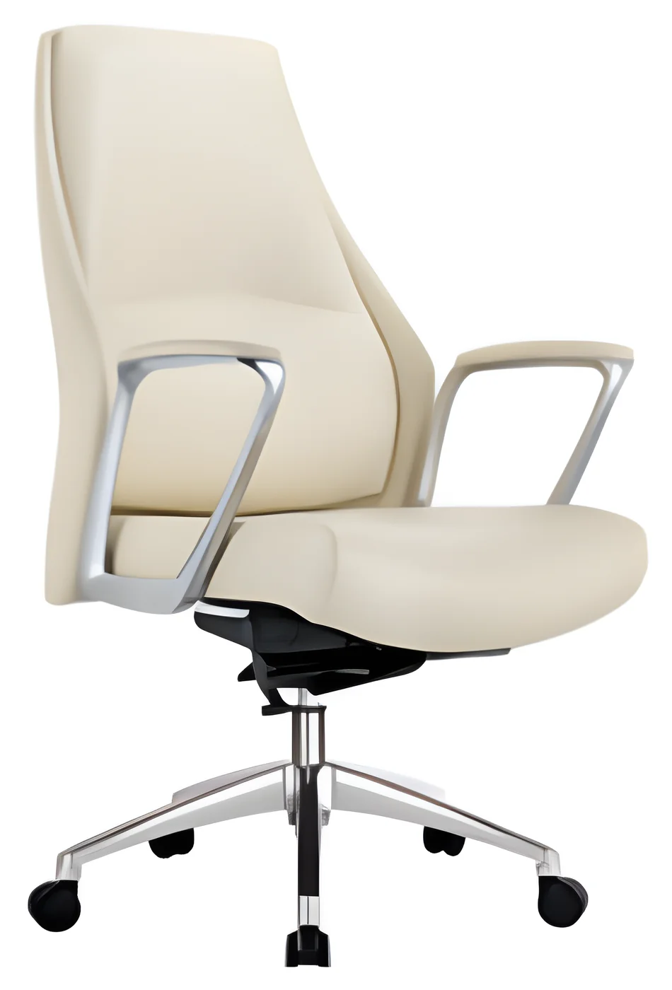 [AMBITION-AM-1902B] Medium back executive chair AM 1902B – PU leather