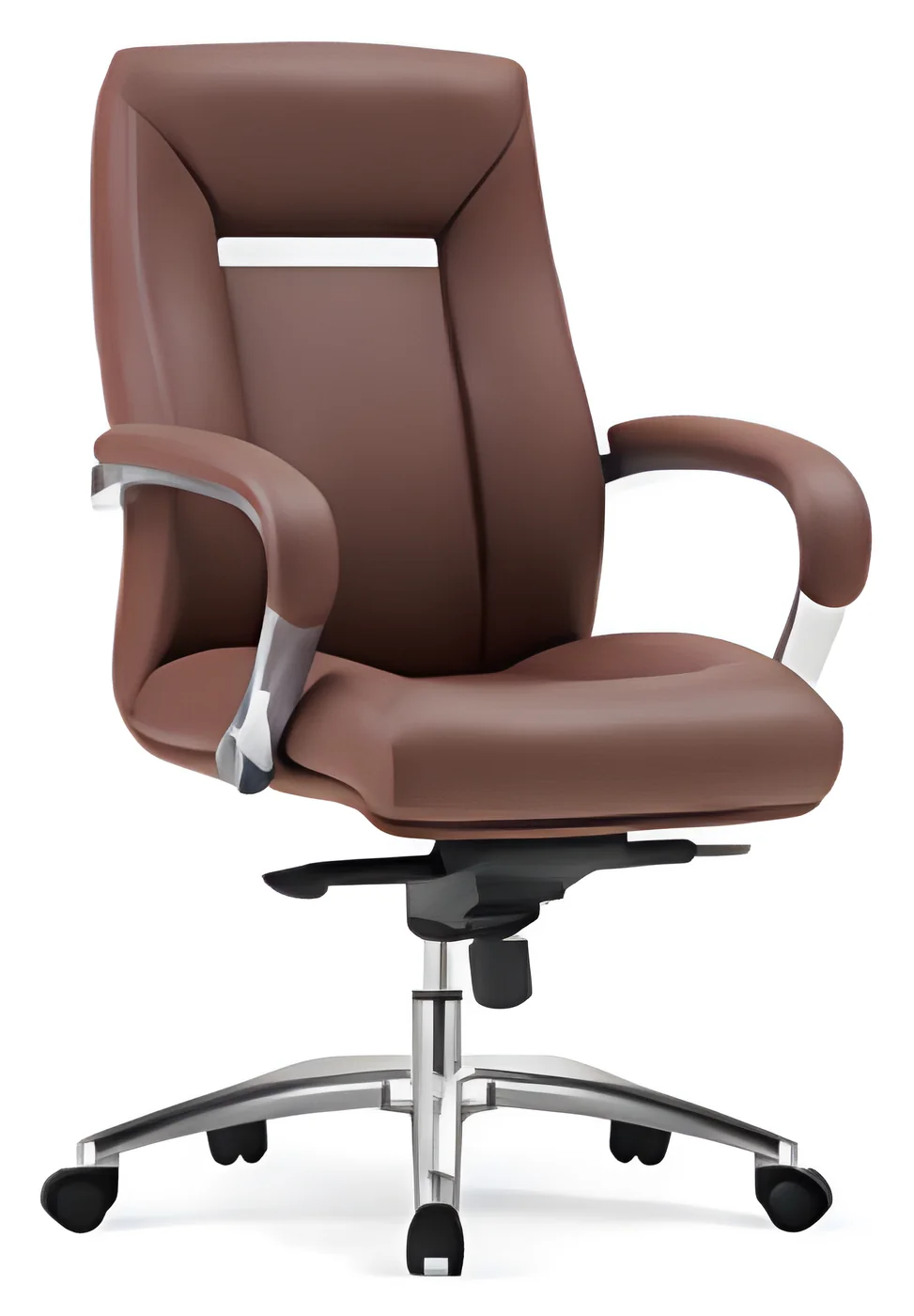 [AMBITION-AM-1828B] Medium back executive chair AM 1828B – PU leather