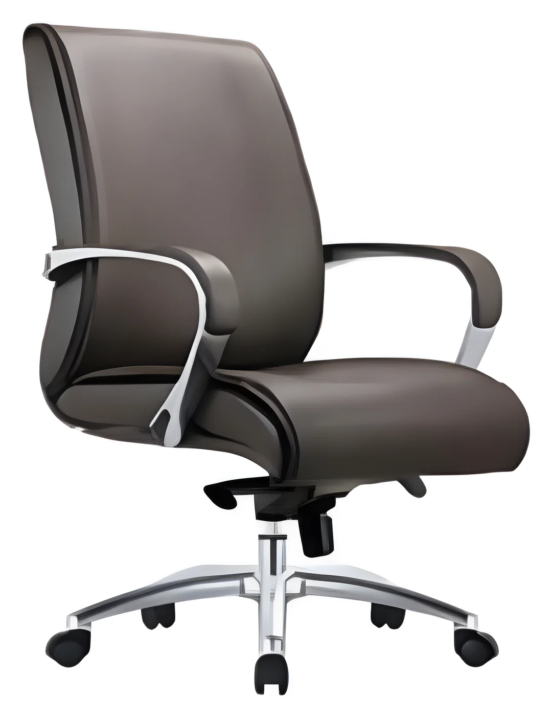 [AMBITION-AM-1716B] Medium back executive chair AM 1716B – PU leather