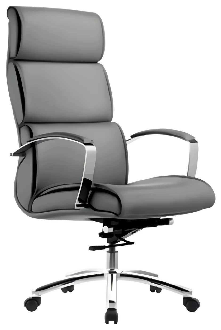 [AMBITION-AM-2020A] Fauteuil de direction AM 2020A – dossier haut, cuir PU