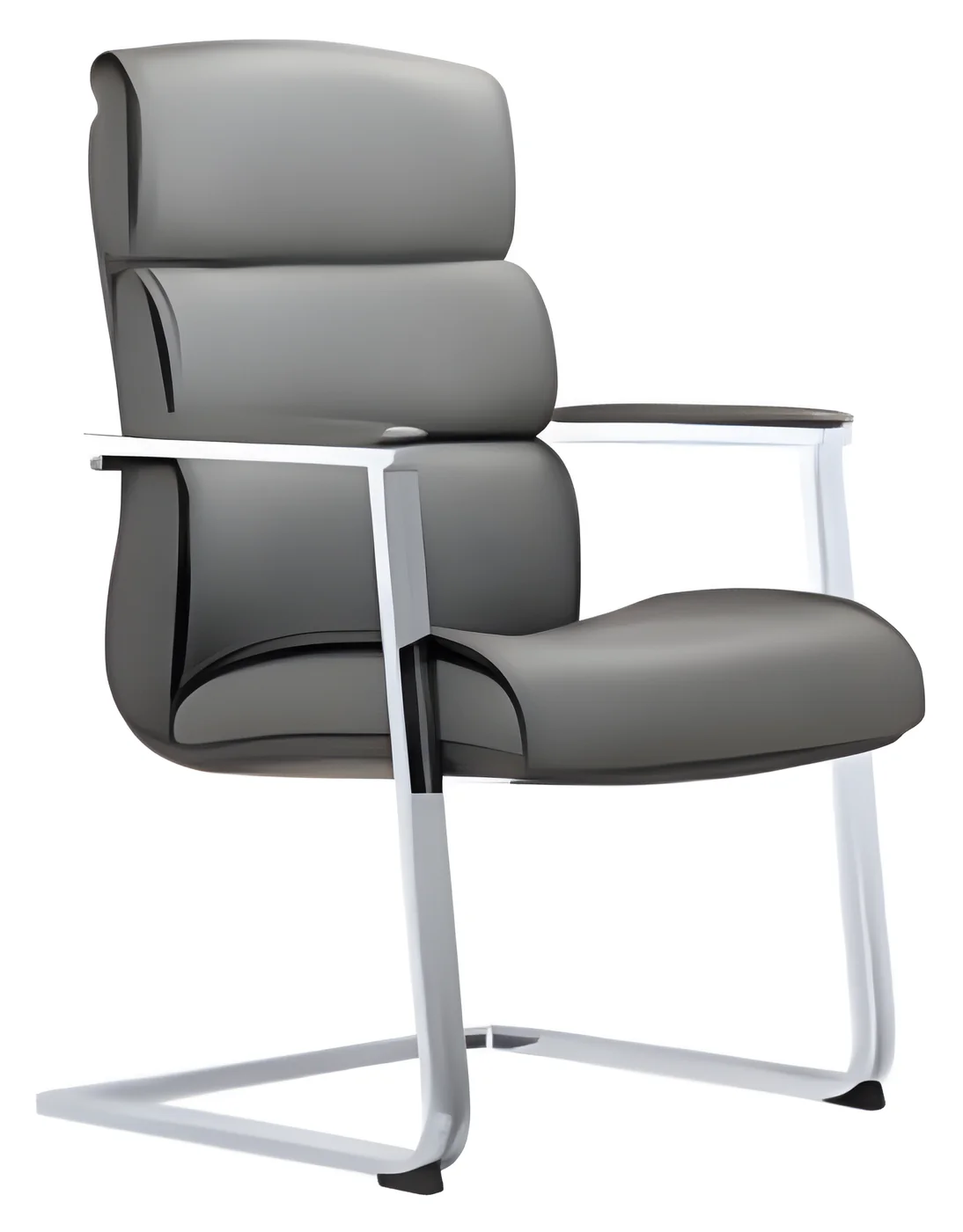 [AMBITION-AM-2020C] Visitor chair AM 2020C – cantilever base, PU leather