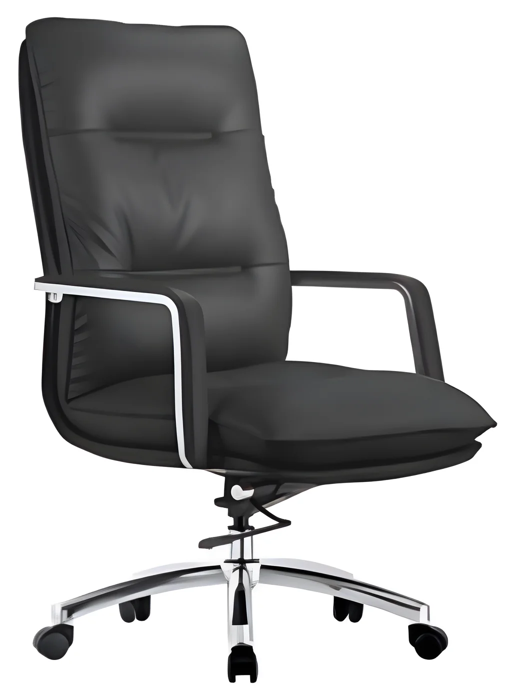 [AMBITION-AM-6040B] Medium back executive chair AM 6040B – PU leather
