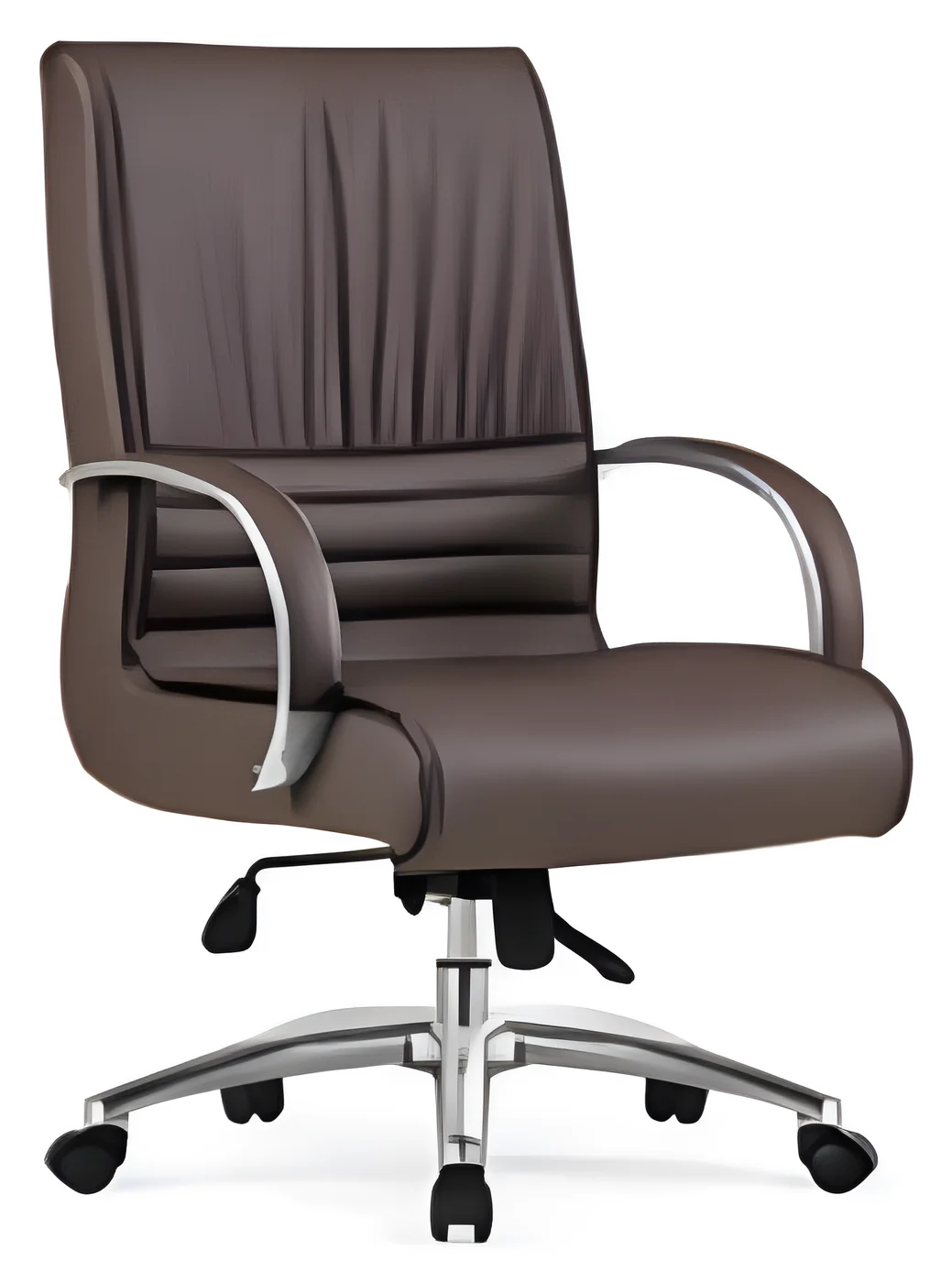 [AMBITION-AM-6048B] Medium back executive chair AM 6048B – PU leather