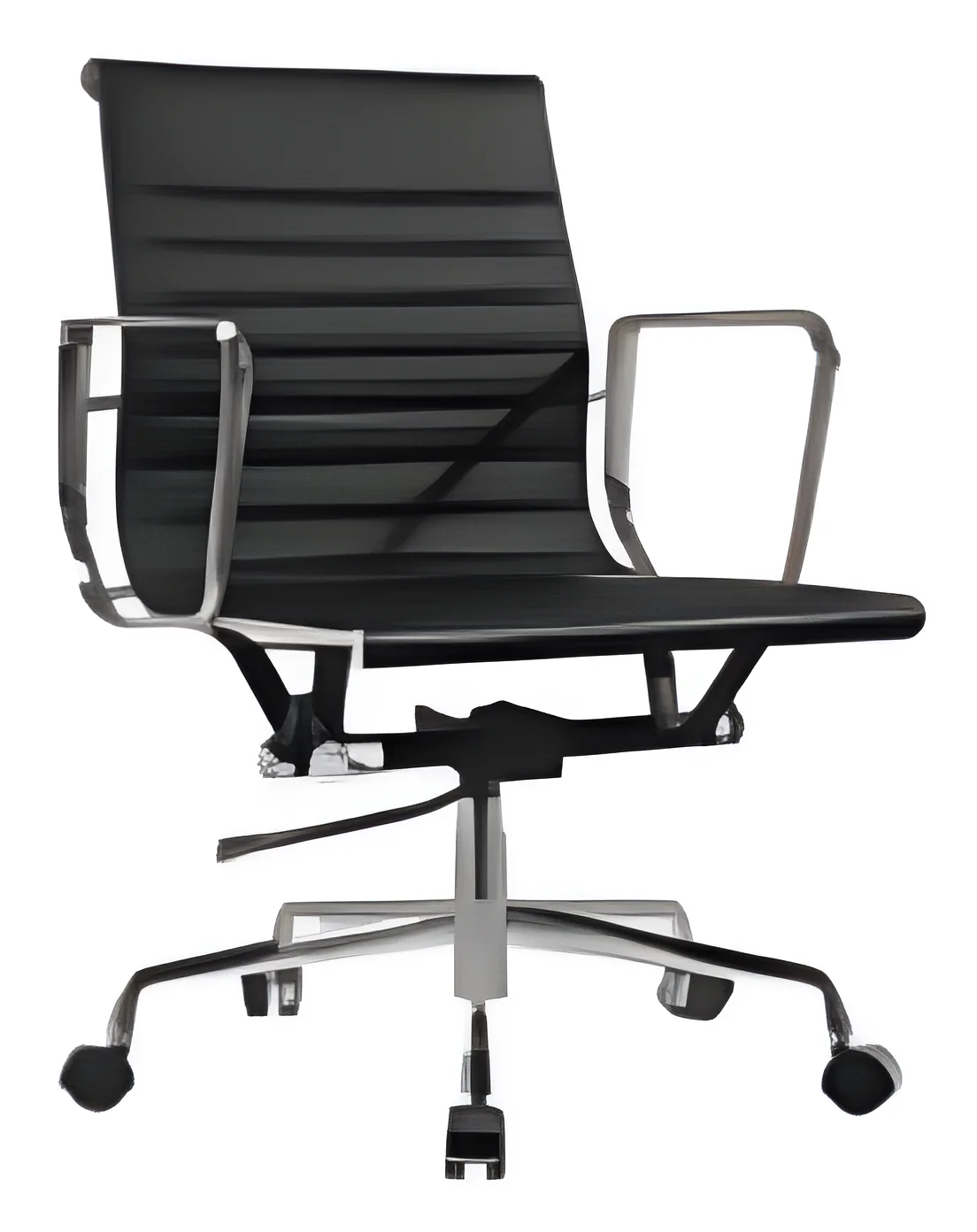 [AMBITION-AM-11-29B] Fauteuil de direction AM-11-29B – dossier moyen, cuir PU
