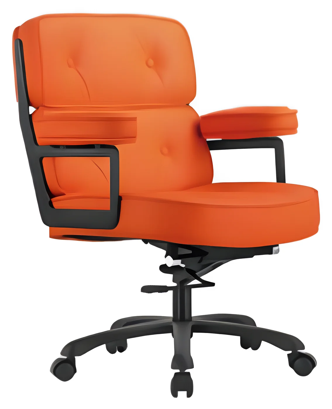 [AMBITION-AM-3001B-1] Medium back executive chair AM 3001B-1 – PU leather