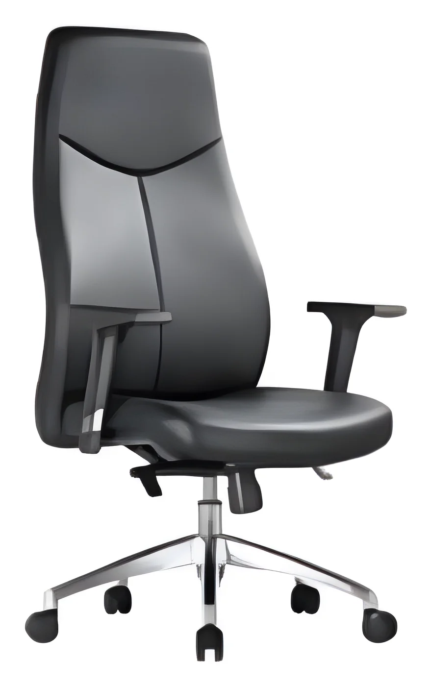 [AMBITION-AM-1706A] Fauteuil de direction AM 1706A – dossier haut, cuir PU