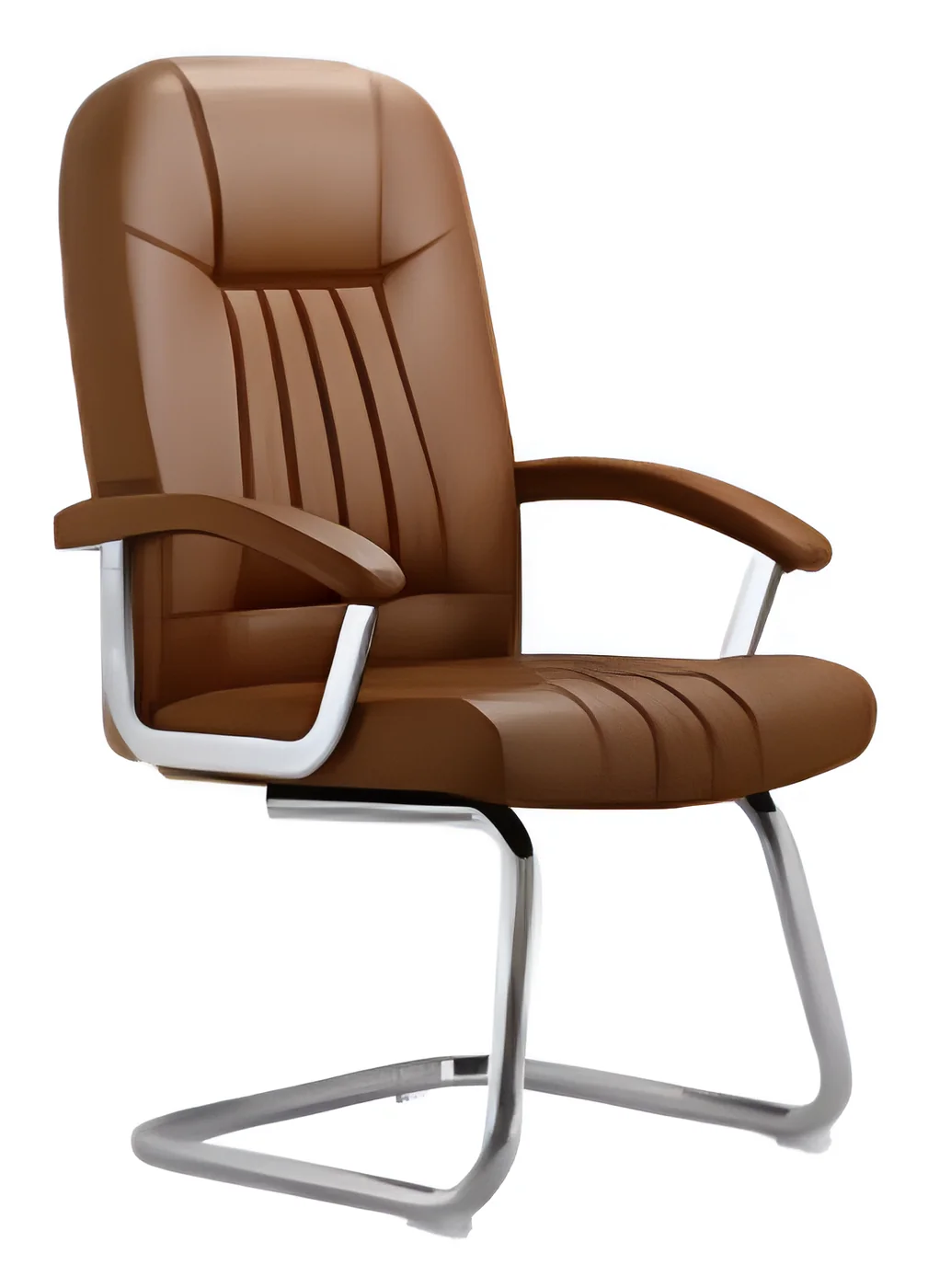 [AMBITION-AM-1322C] Visitor chair AM 1322C – cantilever base, PU leather