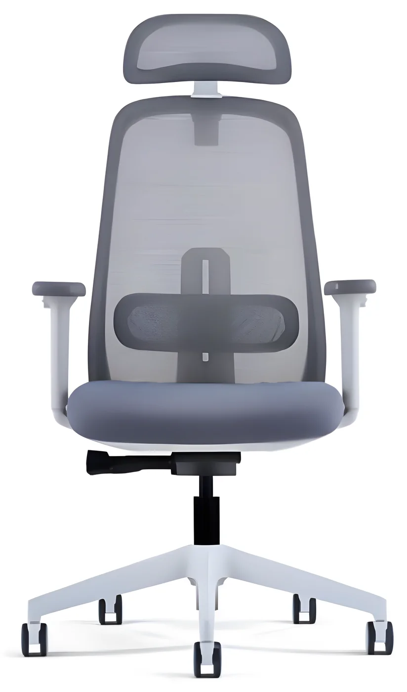 [AMBITION-AM-828AW] Siège ergonomique AM 828AW – dossier haut, résille, têtière réglable