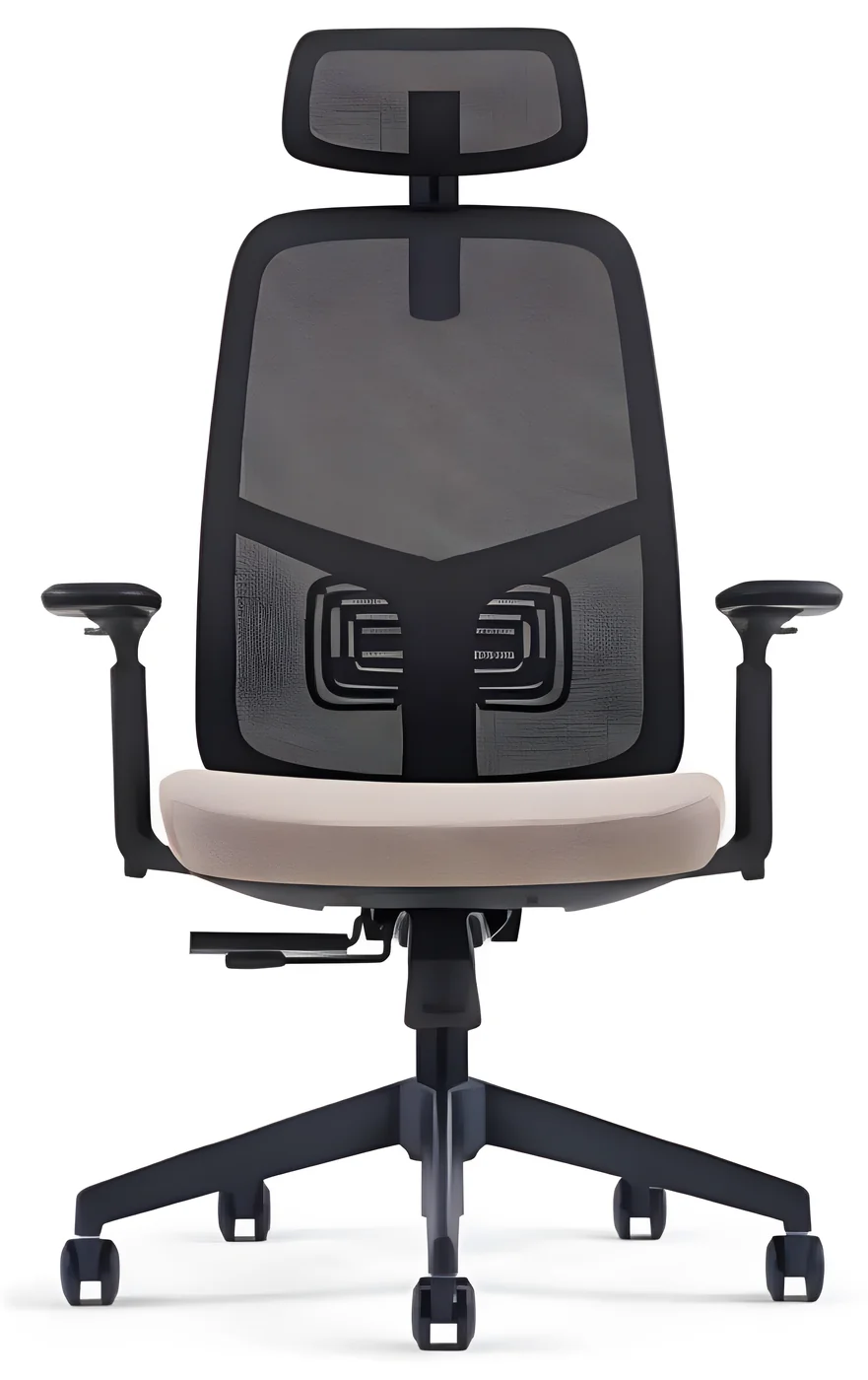 High back ergonomic chair AM 834A – mesh, adjustable headrest