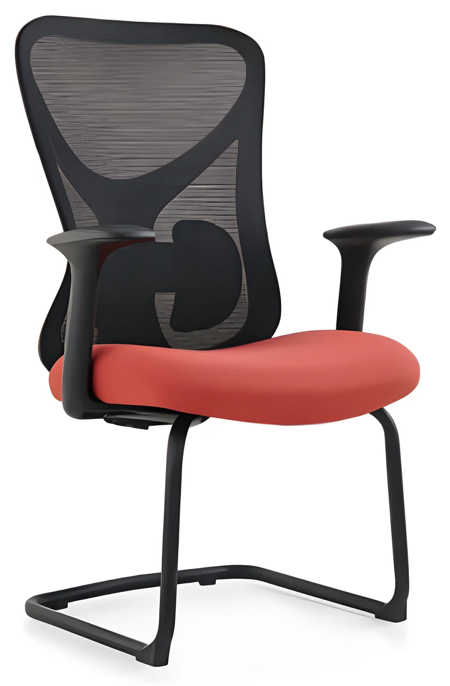 [AMBITION-AM-10-2C] Chaise visiteur AM 10-2C – piètement luge, résille