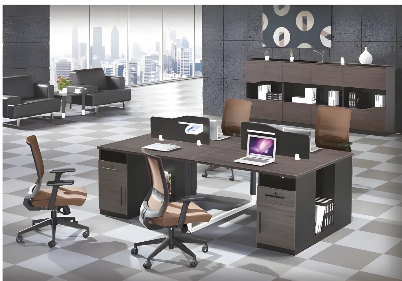 [LONGQI-KT-324] Workstation KT-324 – 2400 mm