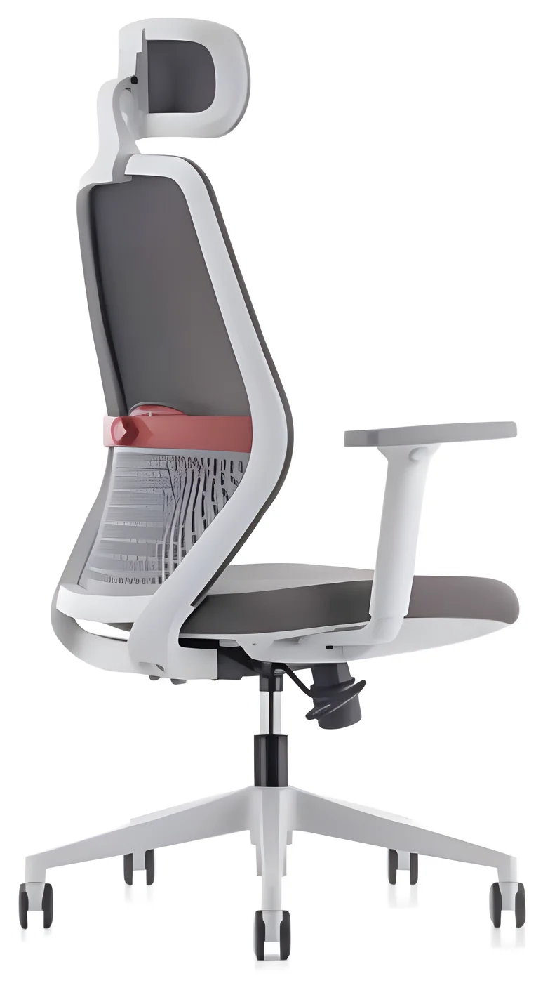 [AMBITION-AM-822AW] High back ergonomic chair AM 822AW – mesh, adjustable headrest