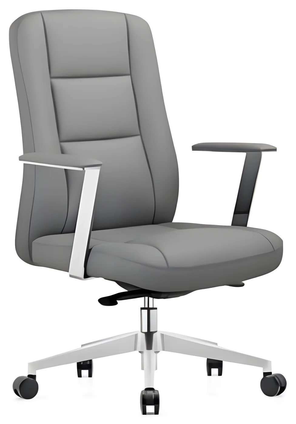 [AMBITION-AM-2507B] Medium back executive chair AM 2507B – PU leather